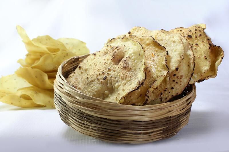 Plain Papad– Roasted or Fried