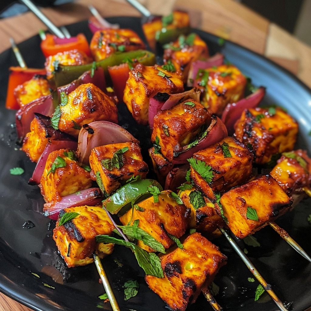 Achari Paneer Tikka (8 pcs)