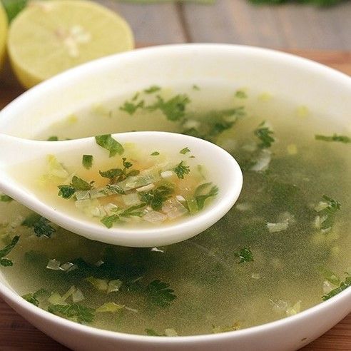 Lemon Coriander Soup