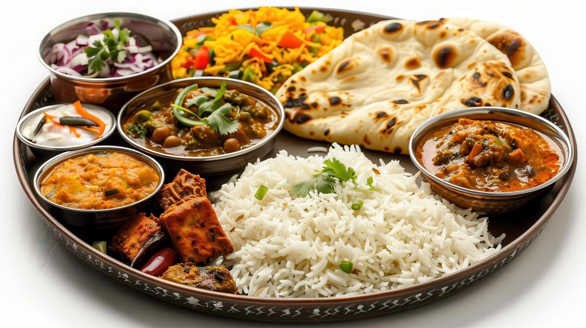 North Indian Thali